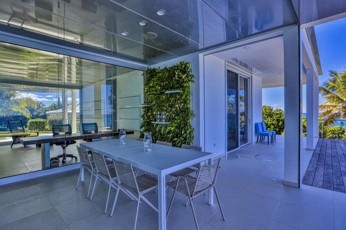 A louer villa Saint Martin Terres Basses - Villa 5 chambres - La Falaise aux oiseaux - piscine - jacuzzi - vue mer (31)